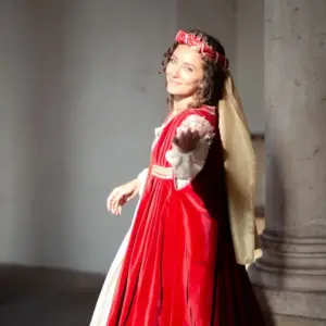 elisa dama castello ferrara abitorosso